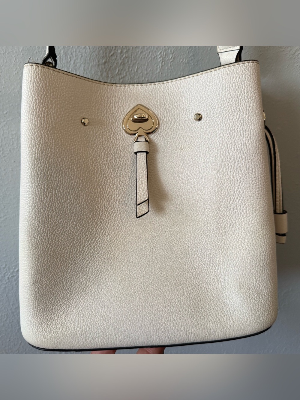 Kate Spade - leather bucket bag